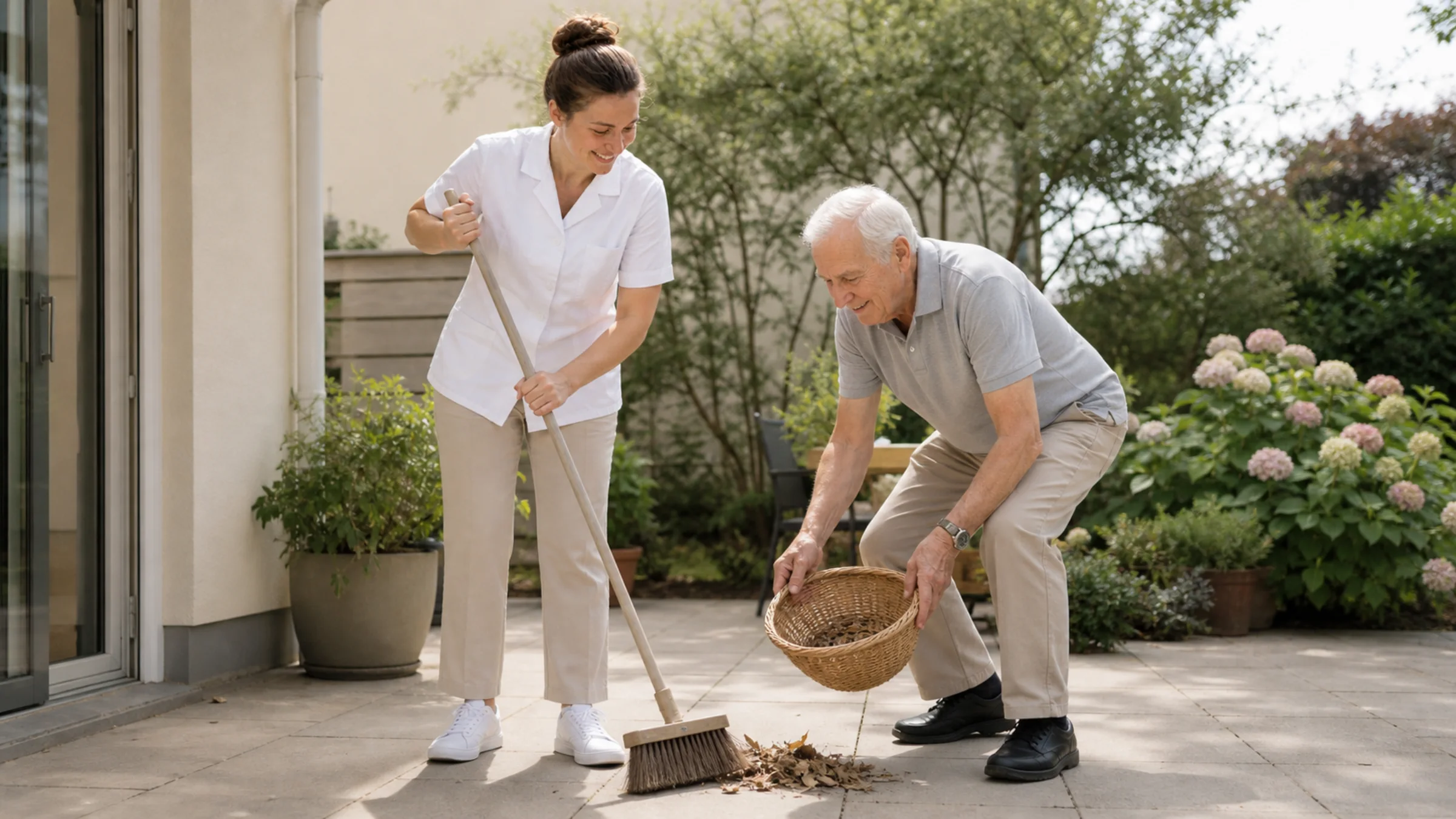Gartenarbeit & einfache Gartentätigkeiten: persönliche Unterstützung im Alltag